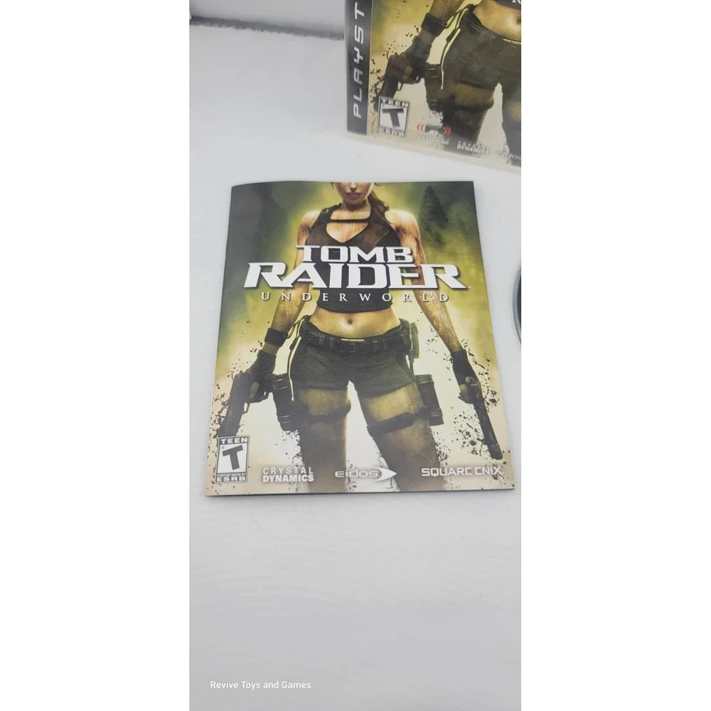 Tomb Raider Underworld (Sony PlayStation 3 PS3 2008) CIB Complete Tested Working
